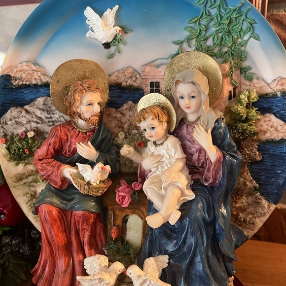 Rare Verstella Collection 3D Light Nativity Baby Jesus “Amazing Grace Sculpture - Picture 6 of 8